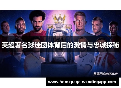 英超著名球迷团体背后的激情与忠诚探秘 英超著名球迷团体背后的激情与忠诚探秘