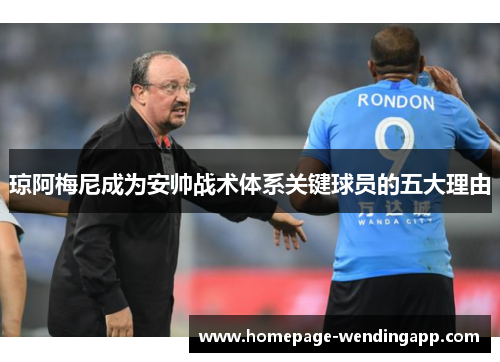 琼阿梅尼成为安帅战术体系关键球员的五大理由
