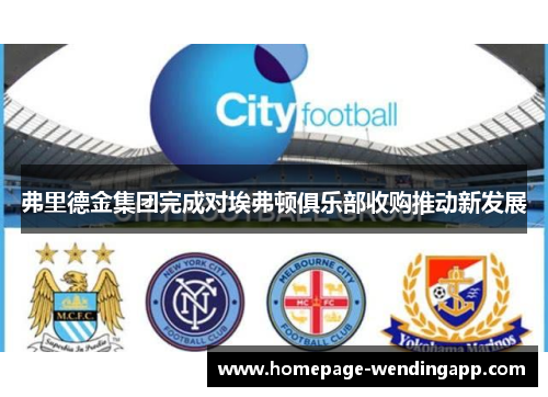 弗里德金集团完成对埃弗顿俱乐部收购推动新发展