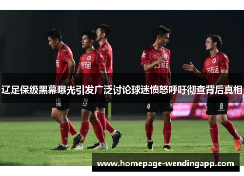 辽足保级黑幕曝光引发广泛讨论球迷愤怒呼吁彻查背后真相